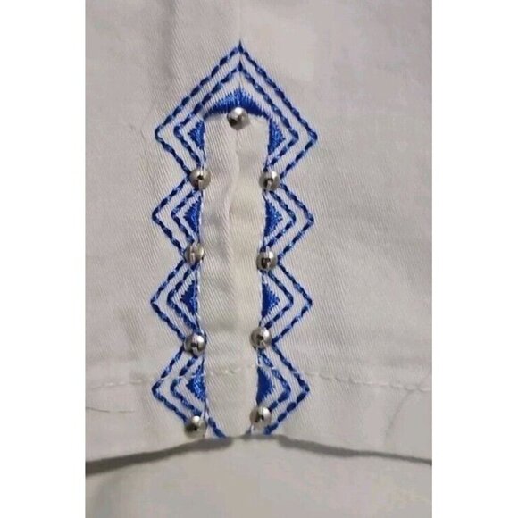 Rudy Red Women Capri Size 18 White Nwt Please Read - Picture 2 of 11